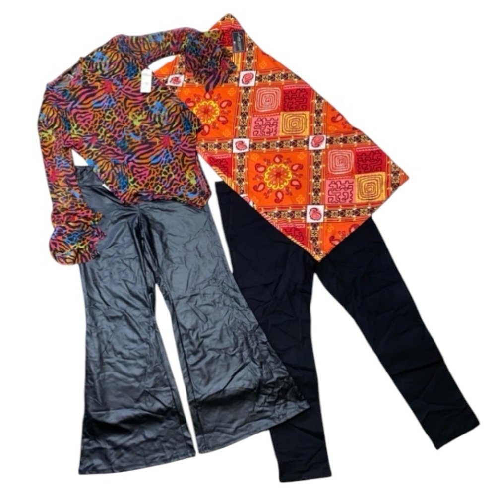 Women’s Plus Size Clothes New With Tags Lot 1X 2 Pants Dress And Shirt (M)